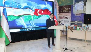 Özbəkistanda Azərbaycan mədəniyyəti və ədəbiyyatı günlərinin açılışı oldu — foto 3