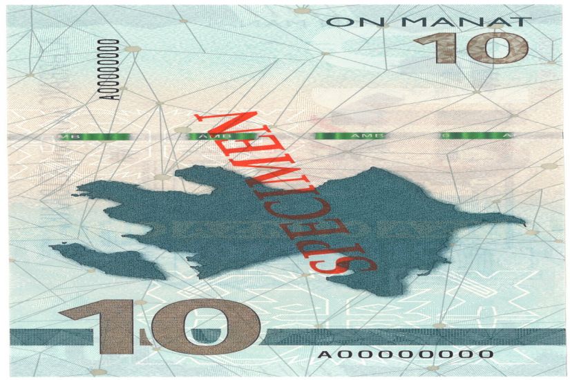 Azərbaycanda 10 manatlıq pul nişanları yeniləndi