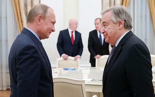 Quterreş Putinlə görüşəcək
