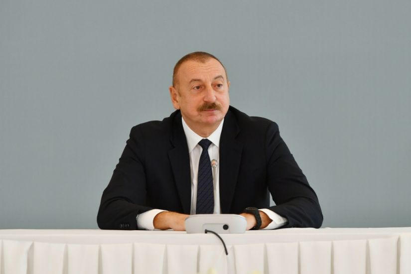 Prezident İlham Əliyev Qoşulmama Hərəkatı Parlament Şəbəkəsinin Bakı Konfransında çıxış edib -   VİDEO - YENİLƏNDİ - 2