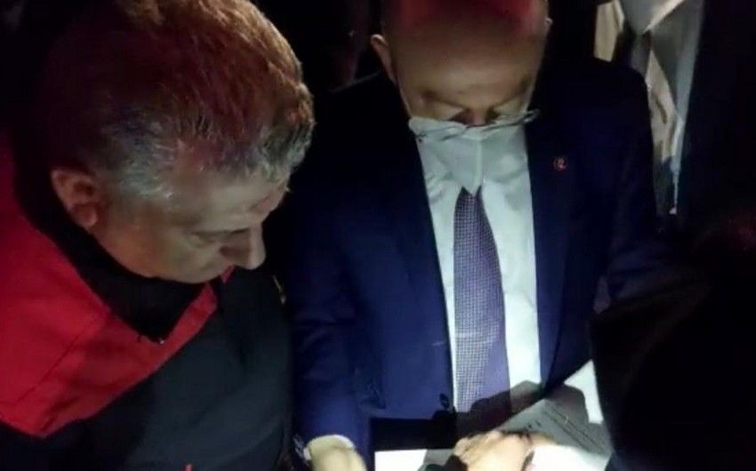 Kəmaləddin Heydərov yanğın baş verən ərazidədir