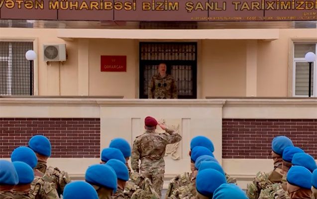 Hikmət Mirzəyev Ali Baş Komandana raport verdi -       VİDEO