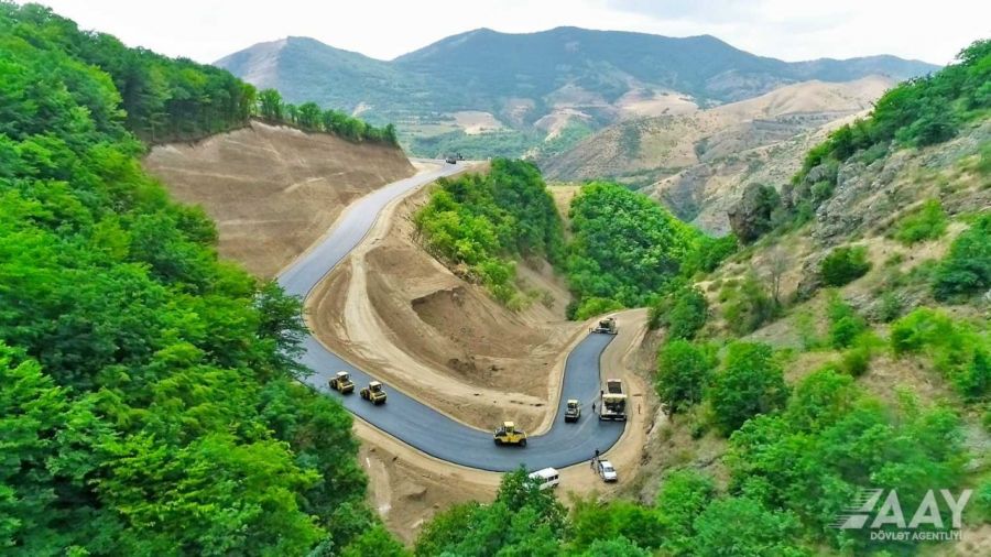 "Laçın dəhlizinə alternativ yeni yolun marşrutu müəyyən edildi"