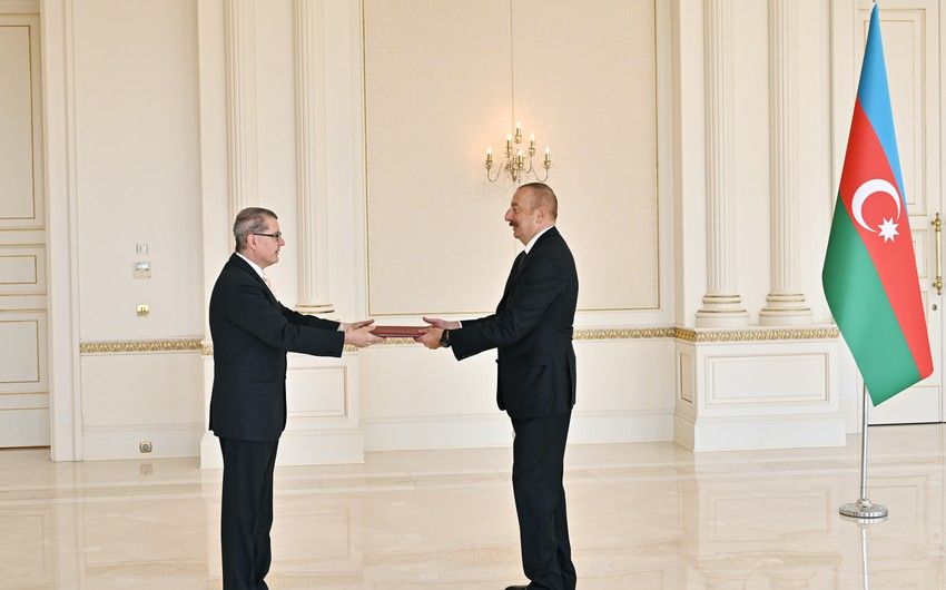 Prezident İlham Əliyev Avstriyanın Azərbaycana yeni təyin olunan səfirinin etimadnaməsini qəbul etdi -   YENİLƏNDİ
