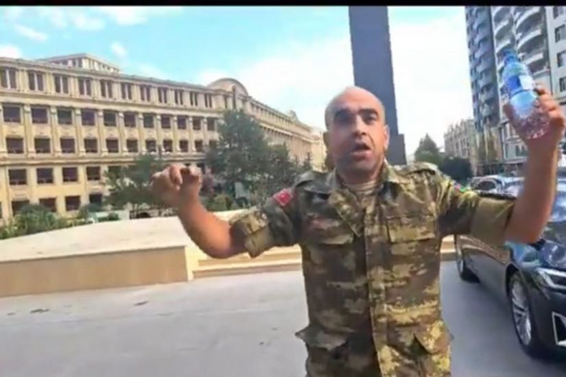 ƏƏSMN: Aksiya keçirən şəxs müharibə iştirakçısı deyil