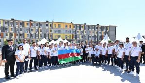 İlham Əliyev və Mehriban Əliyeva Konyada azərbaycanlı idmançılarla görüşdü -       YENİLƏNDİ — foto 5