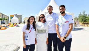 İlham Əliyev və Mehriban Əliyeva Konyada azərbaycanlı idmançılarla görüşdü -       YENİLƏNDİ — foto 7