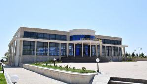 Prezident Ağsuda Gənc Sənətkarlar Mərkəzinin və Dövlət Rəmzləri Muzeyinin açılışında iştirak etdi -     YENİLƏNDİ — foto 4