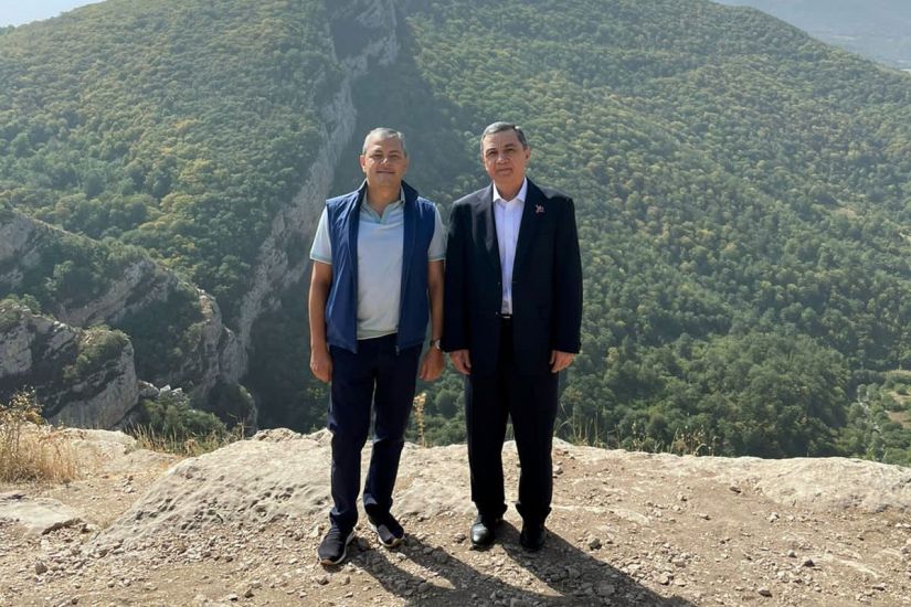 Türkmənistanın Azərbaycana yeni təyin olunmuş səfiri Şuşaya səfər etdi