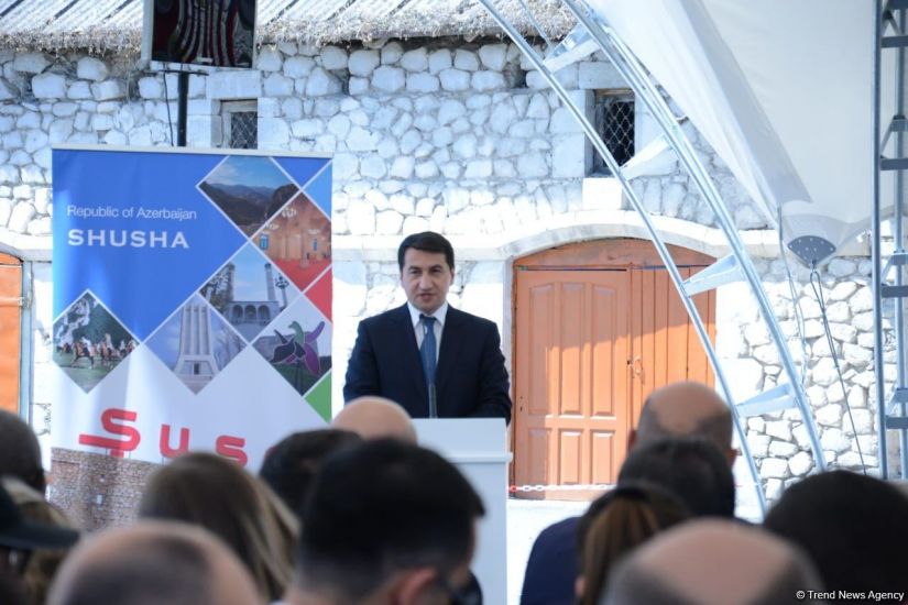 Hikmət Hacıyev: “ABŞ və Fransa Azərbaycanın ərazi bütövlüyünümü, yoxsa Şuşada bərpa işlərinimi həzm edə bilmir?”