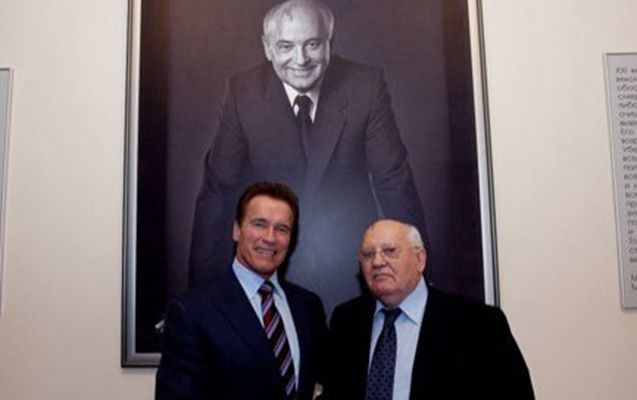 “Qorbaçov mənim qəhrəmanlarımdan biri idi” -     Şvartsenegger