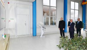 Prezidenti “Oğuz-1”, “Oğuz-2”, “Oğuz-3” kiçik su elektrik stansiyaları silsiləsinin açılışında iştirak etdi -       YENİLƏNDİ — foto 4