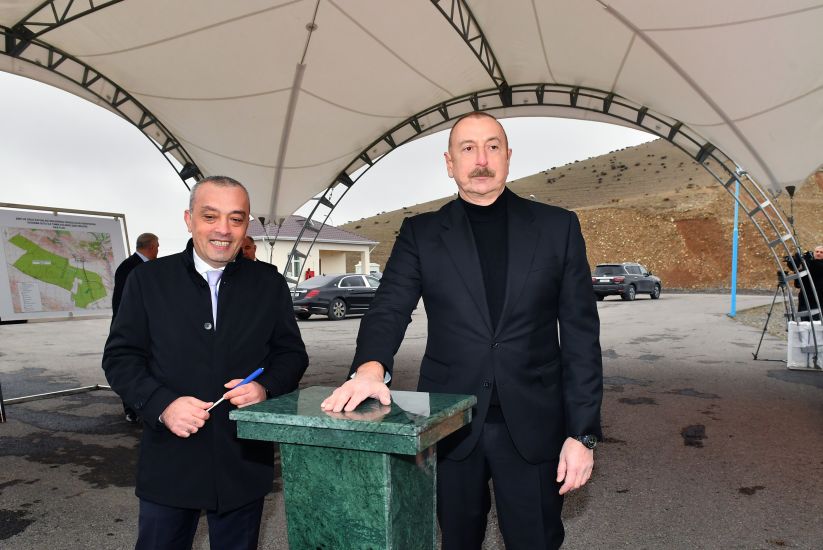 “Şəki-Oğuz” Aqroparkının torpaq sahəsini suvarma suyu ilə təmin edən qurğular istifadəyə verildi -         YENİLƏNDİ