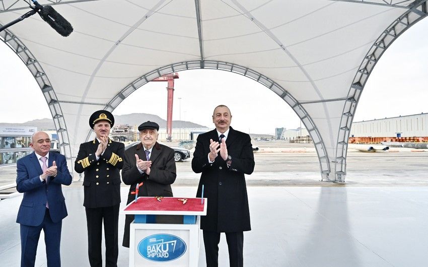 İlham Əliyev “Akademik Xoşbəxt Yusifzadə” tankerinin istismara verilməsi mərasimində iştirak etdi -   YENİLƏNDİ