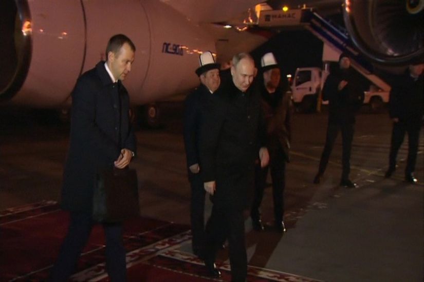 Putin Qırğızıstana səfər etdi