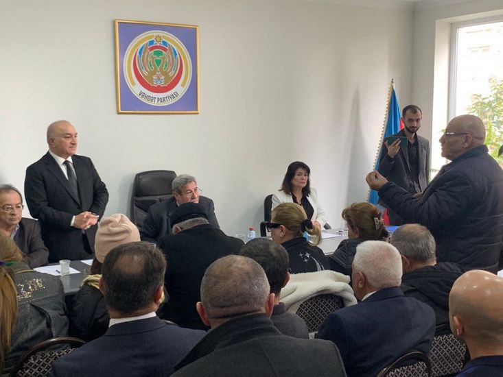 Vəhdət Partiyasının Baş Məclisinin növbəti sessiyası keçirildi -   FOTO