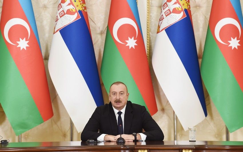 Prezident: Serbiya və Azərbaycan hər zaman bir-birinin ərazi bütövlüyünü, suverenliyini dəstəkləyib və dəstəkləyir