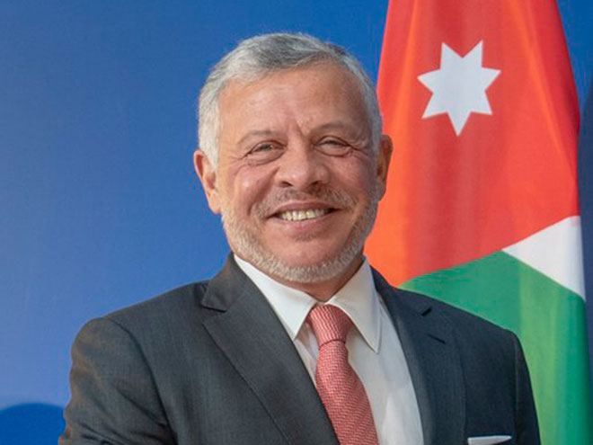 İordaniyanın Kralından Prezident İlham Əliyevə təbrik