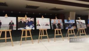 Türkiyə Prezident Administrasiyasında Azərbaycan Prezidenti ilə bağlı fotosərgi nümayiş olunub -       FOTO — foto 3