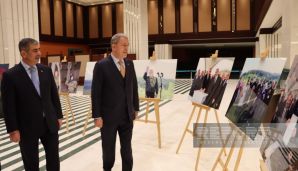 Türkiyə Prezident Administrasiyasında Azərbaycan Prezidenti ilə bağlı fotosərgi nümayiş olunub -       FOTO — foto 7