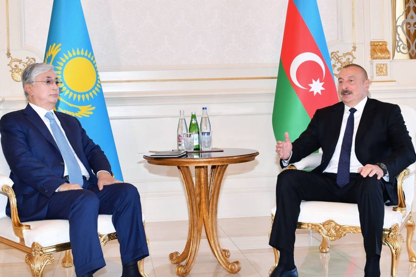 Prezident İlham Əliyev qazaxıstanlı həmkarına başsağlığı verib