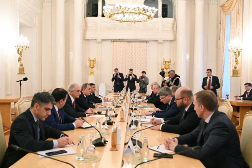 XİN Ceyhun Bayramovun Rusiyaya səfəri barədə məlumat yaydı