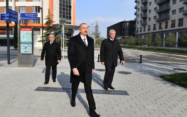 Prezident Bakı Ağ Şəhərdə görülən işlərlə tanış olub -     FOTOLAR - YENİLƏNDİ