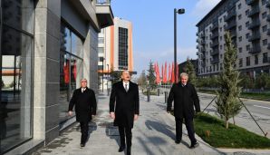 Prezident Bakı Ağ Şəhərdə görülən işlərlə tanış olub -     FOTOLAR - YENİLƏNDİ — foto 5