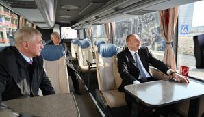 Prezident Bakı Ağ Şəhərdə görülən işlərlə tanış olub -     FOTOLAR - YENİLƏNDİ — foto 8