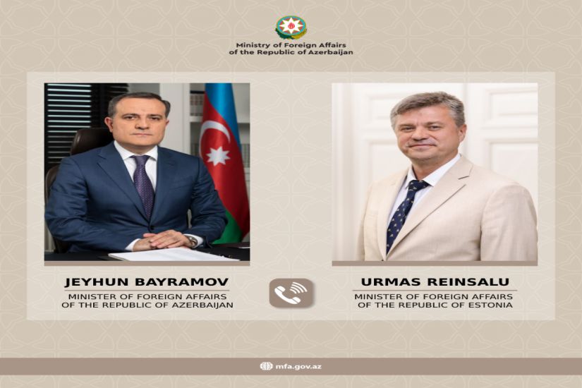 Azərbaycan və Estoniya XİN başçıları telefonla danışdı