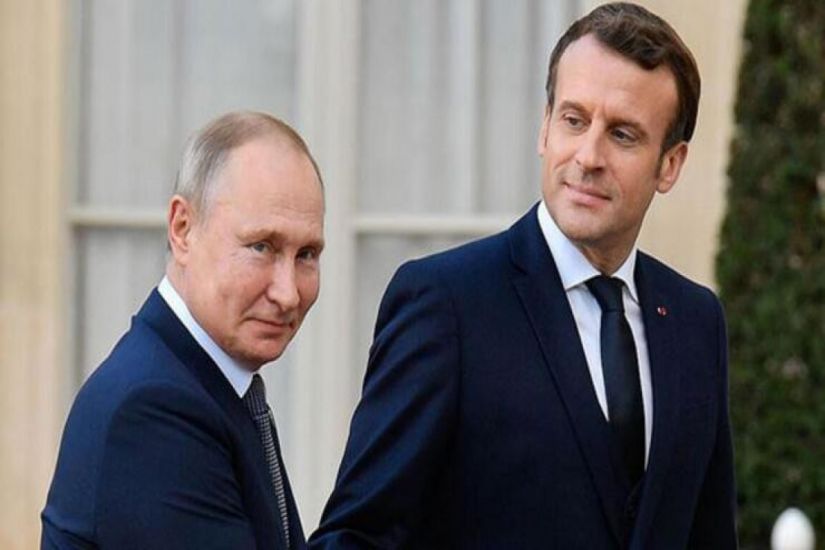 Putin Makronla danışdı