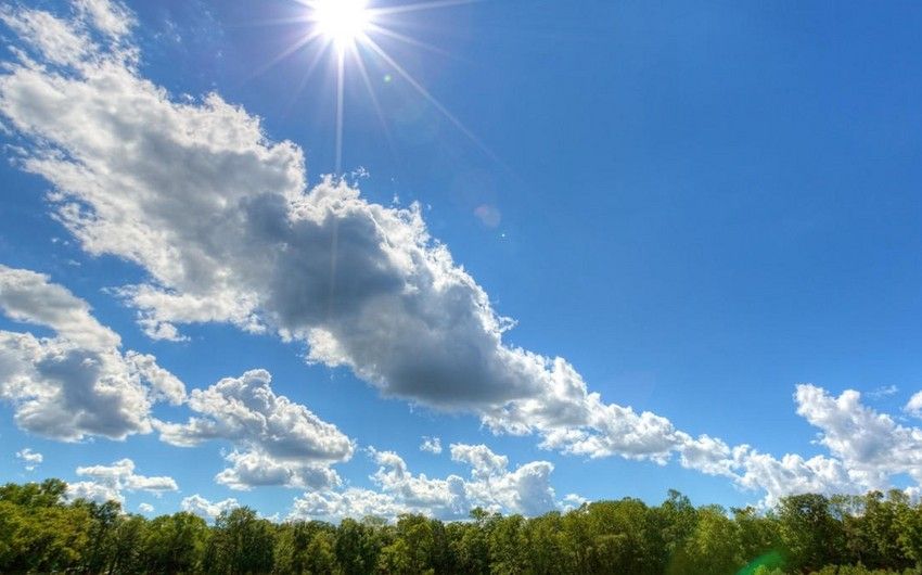 Bazar gününün hava proqnozu açıqlandı