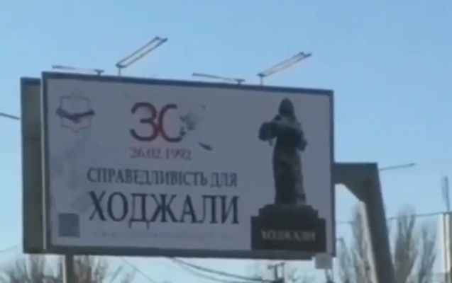 Ukrayna ən çətin günlərində Xocalını anır... -       VİDEO