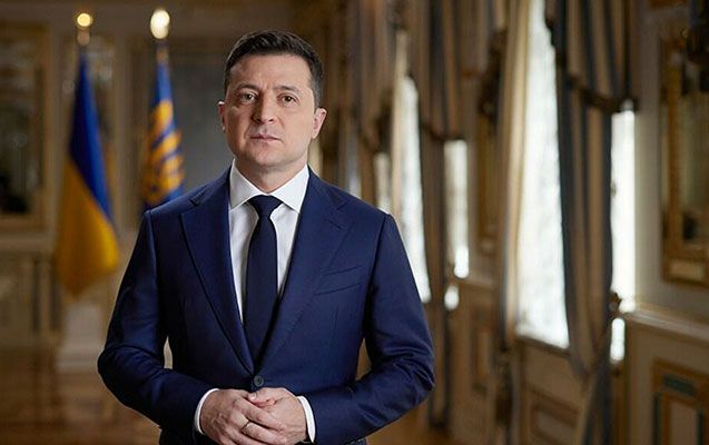 Volodimir Zelenski Kiyevdən video paylaşdı