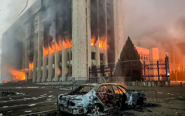 Qazaxıstanda etiraz aksiyaları zamanı saxlanılanların sayını açıqlandı