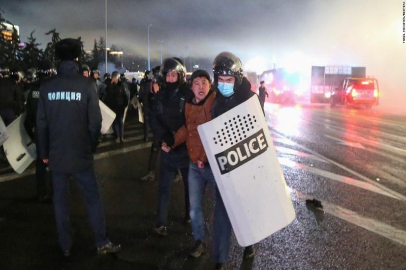 Qazaxıstandakı hadisələrdən sonra saxlanılanların çoxu əcnəbidir