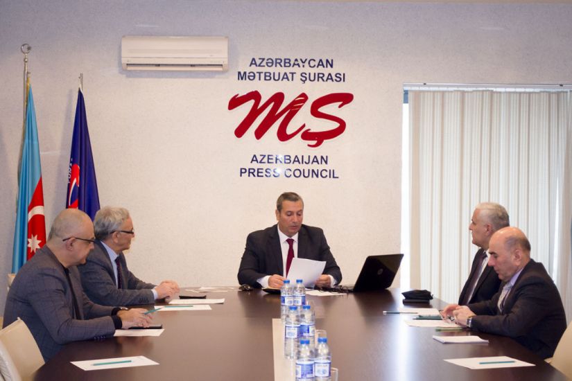 Mətbuat Şurasının Şikayətlər üzrə Komissiyasının iclası keçirildi