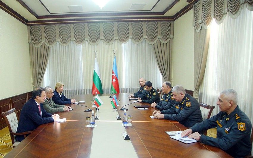 Kərim Vəliyev Bolqarıstan nümayəndə heyəti ilə görüşdü