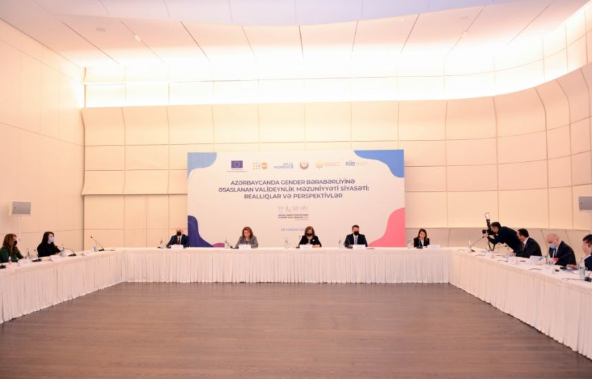 Gender bərabərliyinə əsaslanan valideynlik məzuniyyəti siyasətinin təşviqi ilə bağlı məsələ müzakirə edildi -       FOTO