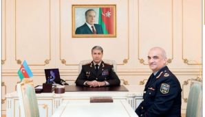 Vilayət Eyvazov təqaüdə göndərilən generallarla görüşdü -       FOTO — foto 1