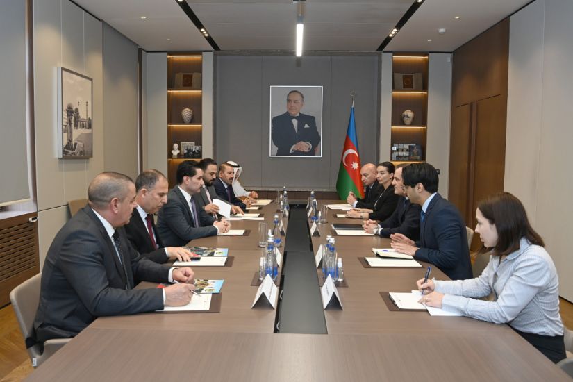 Ceyhun Bayramov Şaxvan Abdullah Əhmədin başçılıq etdiyi nümayəndə heyətini qəbul etdi