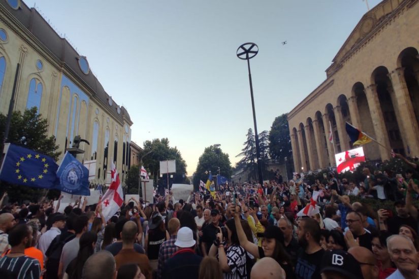 Tbilisidə aksiya keçirilir