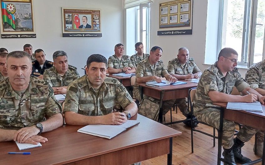 Azərbaycan Ordusunun Mühəndis Qoşunlarında təlim keçirildi