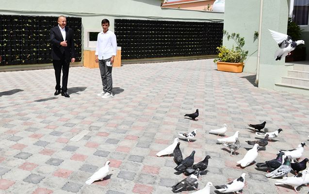 Prezident Ramana sakini ilə söhbət etdi -     VİDEO