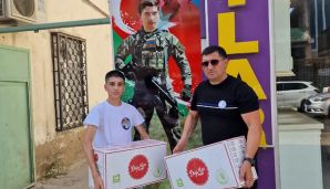 Adil Əliyev Qurban bayramı münasibətilə şəhid ailələri, qazilərə qurban payı verdi –       FOTO — foto 1