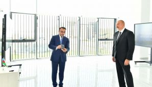 Prezident 2 saylı Sumqayıt regional “ASAN xidmət” mərkəzinin açılışında iştirak etdi -       YENİLƏNDİ — foto 4