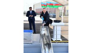 Dövlət başçısı Sumqayıt Kimya Sənaye Parkında açılış və təməlqoyma mərasimlərində iştirak edib -     YENİLƏNDİ — foto 11