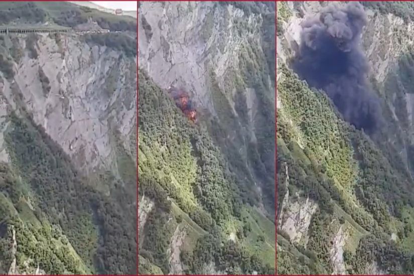Sərhəd Xidmətinin helikopteri qəzaya uğrayıb -     Gürcüstanda