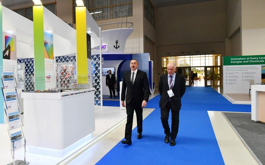 27-ci Beynəlxalq Xəzər Neft və Qaz Sərgisinin açılış mərasimi keçirilib, Prezident İlham Əliyev açılışda çıxış edib -   YENİLƏNDİ - 2