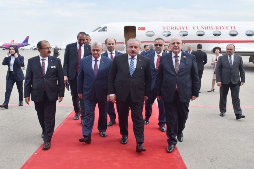 Mustafa Şentop Azərbaycana gəldi